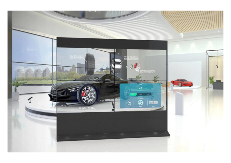 Monitory transparentne